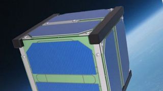 SkyCube is a 10x10x10 centimeter CubeSat (cube satellite)