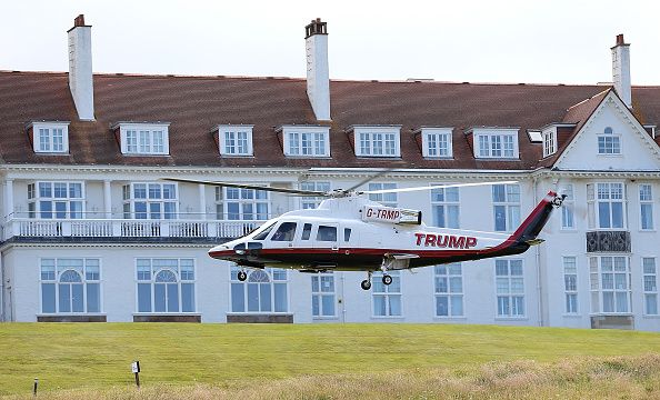 Donald Trump&amp;#039;s helicopter.