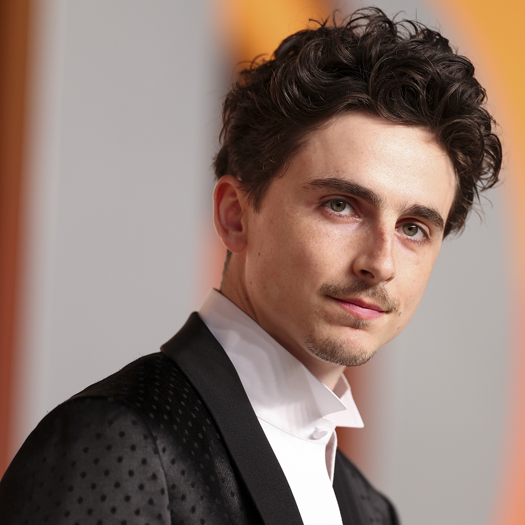 Timoth&eacute;e Chalamet at the 2025 Vanity Fair Oscar Party Hosted By Radhika Jones held at Wallis Annenberg Center for the Performing Arts on March 02, 2025 in Beverly Hills, California. (Photo by Christopher Polk/Variety via Getty Images)