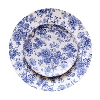 Earth and Element Peony Plate