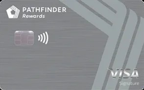a picture of the PenFed Pathfinder Rewards Visa Signature Card