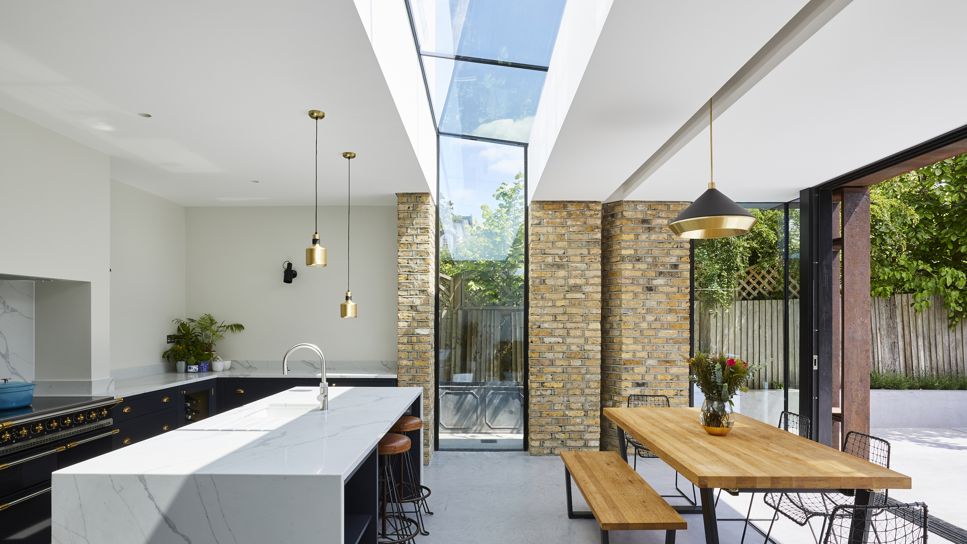 How to plan a kitchen extension with skylights   Homebuilding