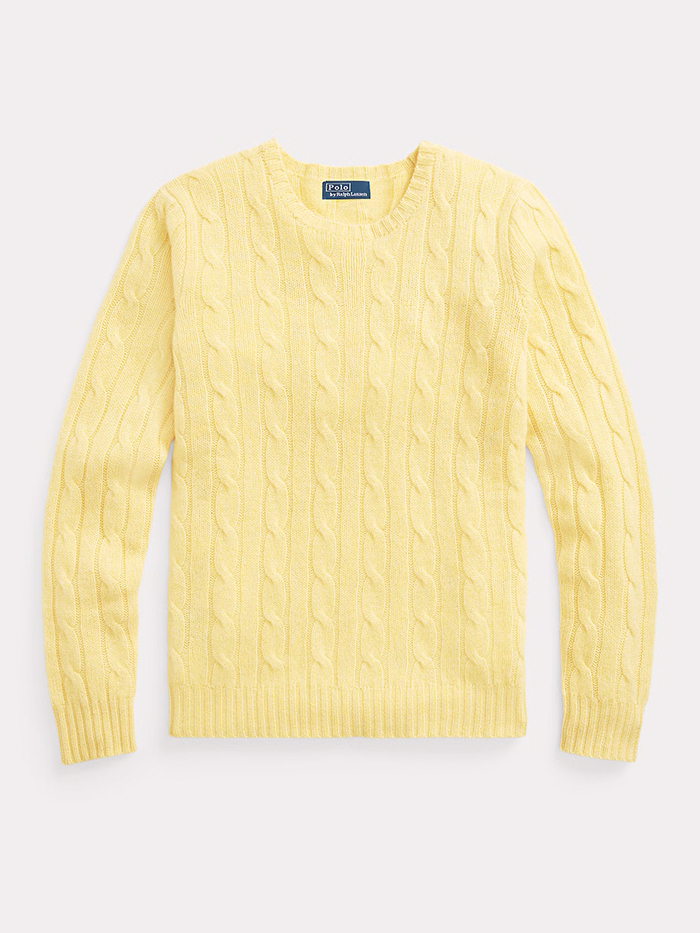 Polo Ralph Lauren, Cable Knit Cashmere Sweater