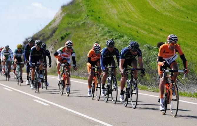 Euskaltel and Movistar riders