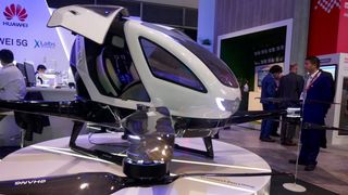 Ehang 184 autonomous passenger drone