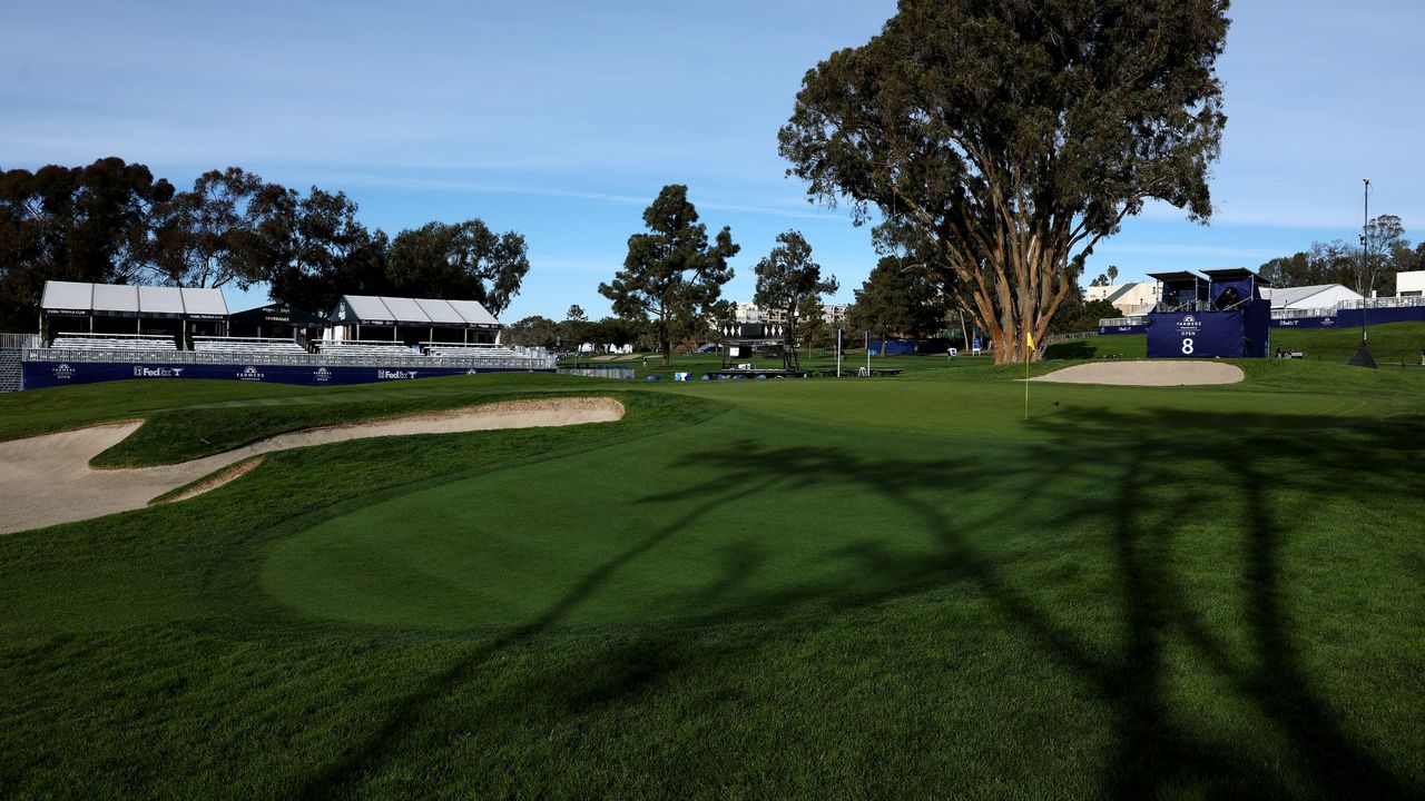 The eighth hole at Torrey Pines