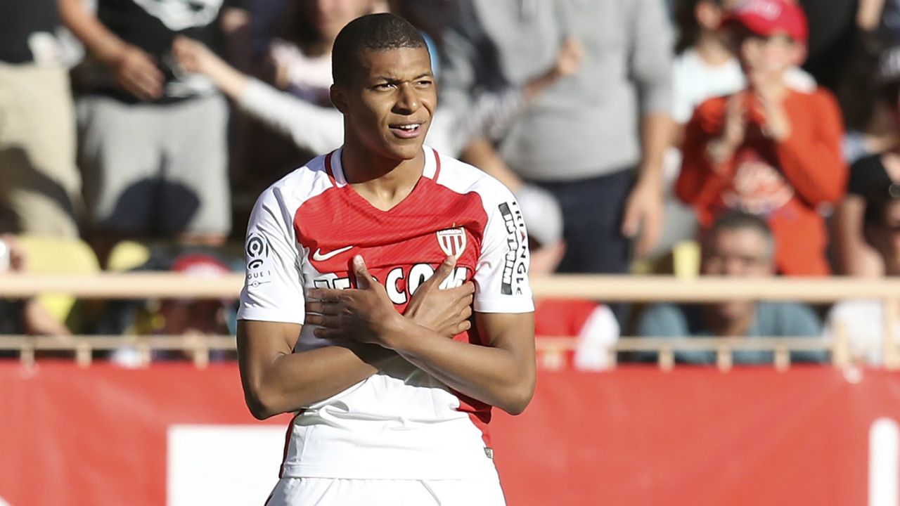 Kylian Mbappe, Monaco