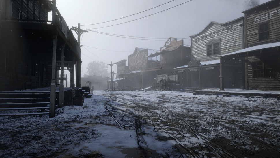 Red Dead Online is covered in snow, with free gifts coming soon | PC Gamer