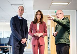 Kate and Will at NHS 111 centre