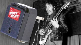 Randy California using a Jordan Boss Tone