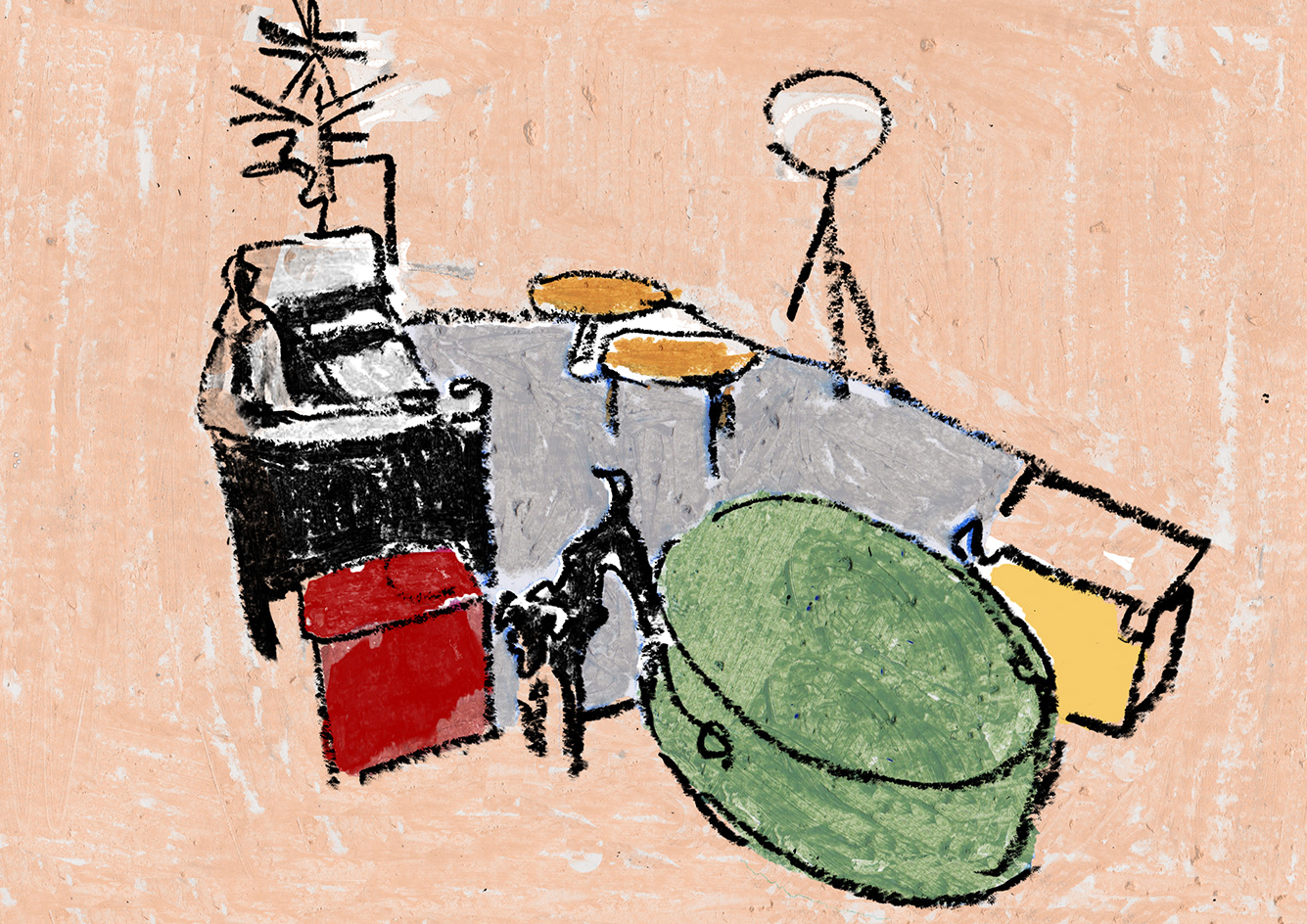 crayons draawing