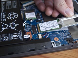 Remove the factory SSD