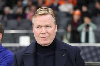 Netherlands manager Ronald Koeman Netherlands Euro 2024 squad he watches on his players