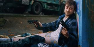 Daniel Radcliffe in Guns Akimbo.