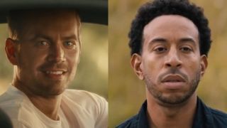 Paul Walker in Furious 7 and Ludacris in F9