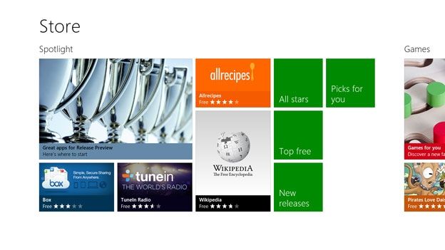 Windows 8 Screenshots: Metro UI