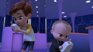 Timothy Templeton and Boss Baby in The Boss Baby: Get That Baby