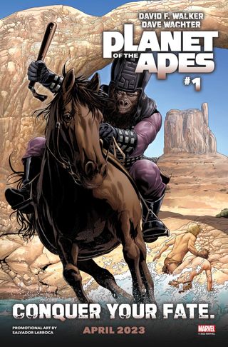 Planet of the Apes #1 cover art