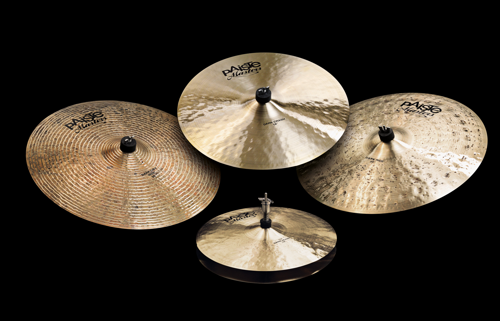 Paiste Masters Dark crash and hi-hats