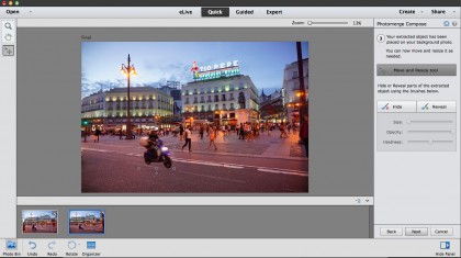 Adobe Photoshop Elements 13 Photomerge Compose