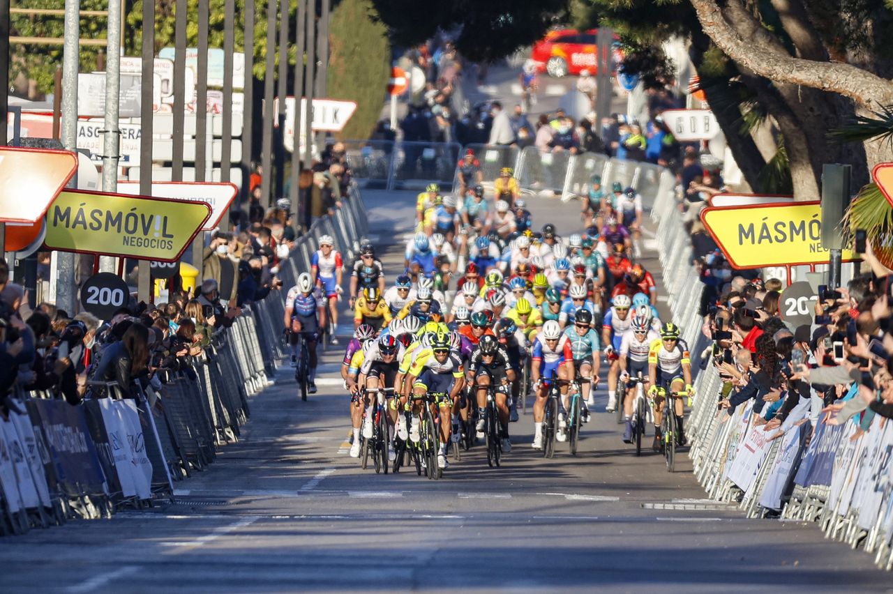 Volta a la Comunitat Valenciana 2022 - 72nd Edition &acirc; 2nd stage Betera - Torrent 172,1 km - 03/02/2022 - Peloton - photo Luis Angel Gomez/SprintCyclingAgency&Acirc;&copy;2022