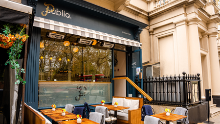 Exterior shot of Publiq restaurant