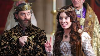 Timothy Omundson and Mallory Jansen in Galavant