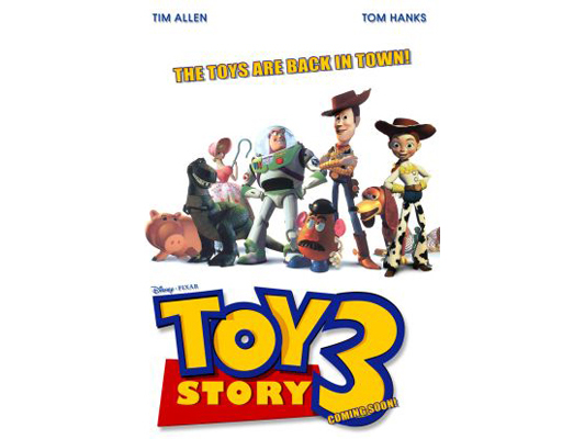 Toy Story 3 - big numbers but not as popular in 3D