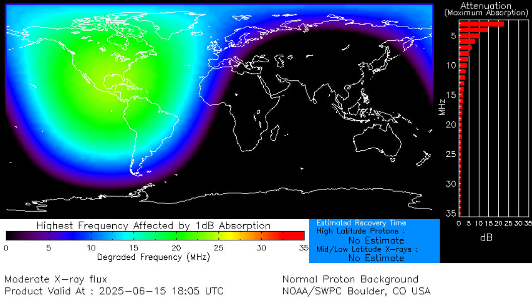 Tough sun flare erupts from solar triggering radio blackouts throughout North The us (video)