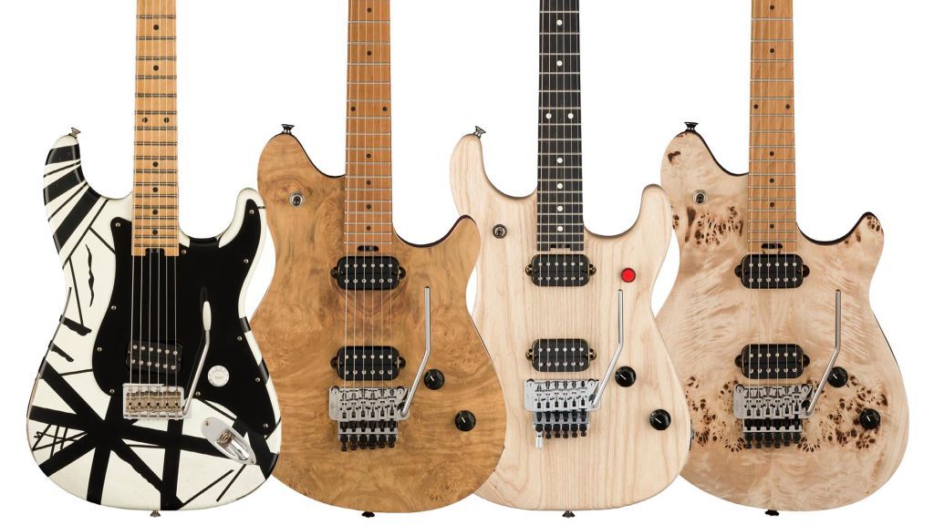 EVH Eruption &#039;78, Wolfgang Exotic Burl, 5150 Deluxe