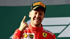 Ferrari driver Sebastian Vettel won four F1 world titles with Red Bull Racing 