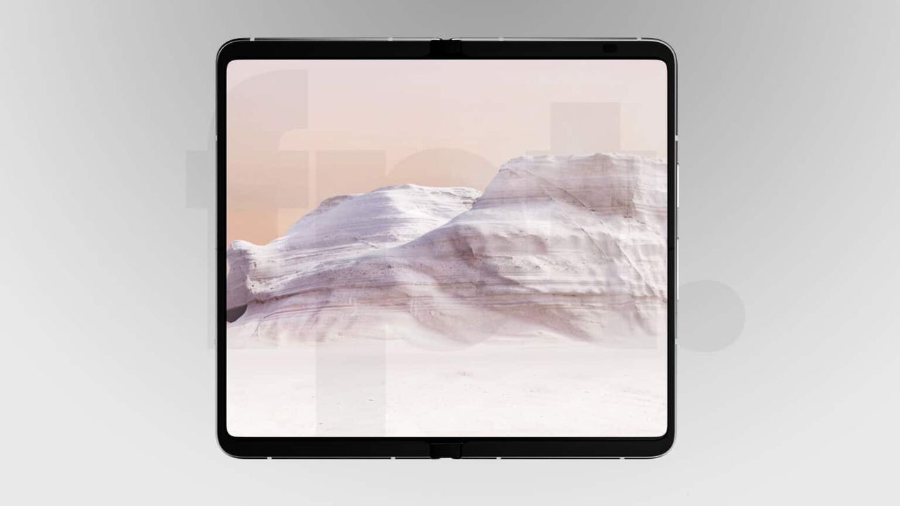 Google Pixel Fold renders