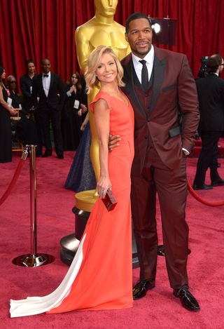 Kelly Ripa And Michael Strahan At The Oscars 2014
