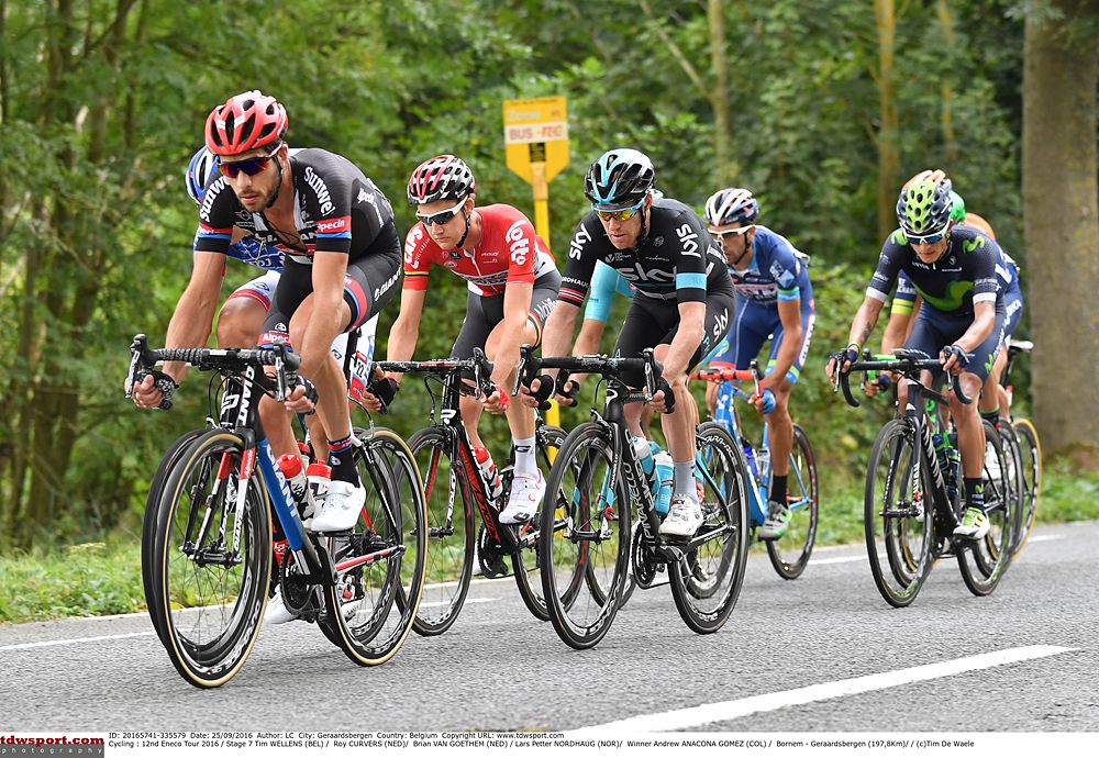 The breakaway at Eneco Tour stage 7