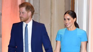 Prince Harry, Duke of Sussex and Meghan, Duchess of Sussex attend The Endeavour Fund Awards at Mansion House