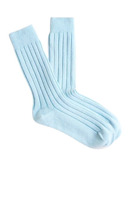 J.Crew, Brushed Cashmere-Blend Socks