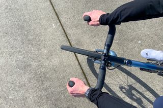 Handlebars without a gps or bike computer