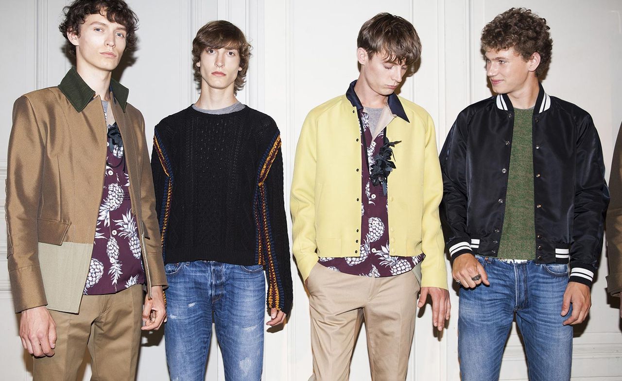 Backstage Valentino Mens S/S 2016