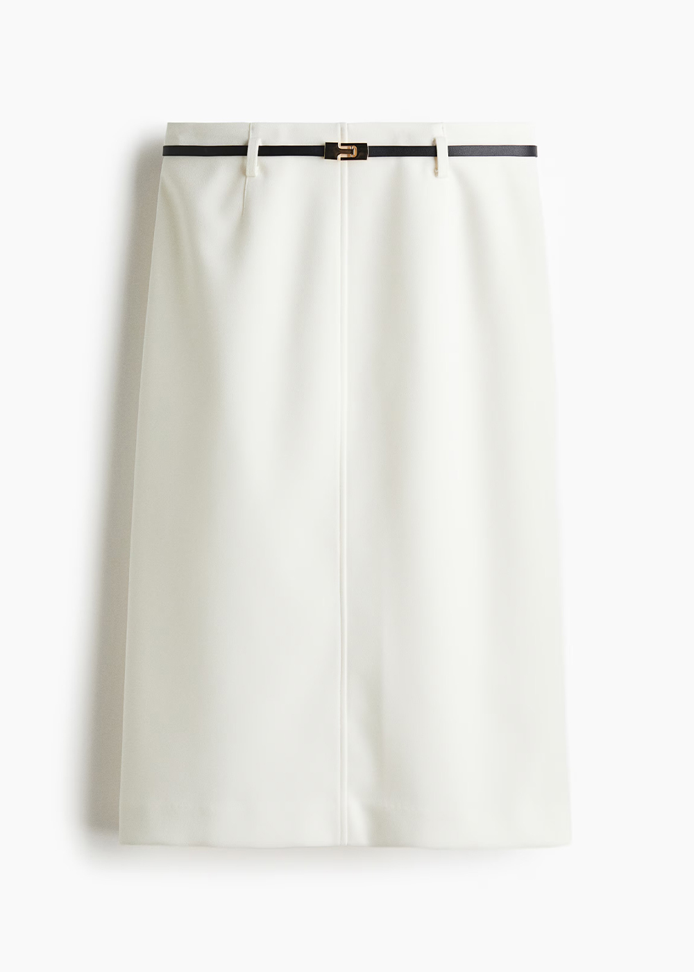 H&amp;amp;M, Belted Pencil Skirt