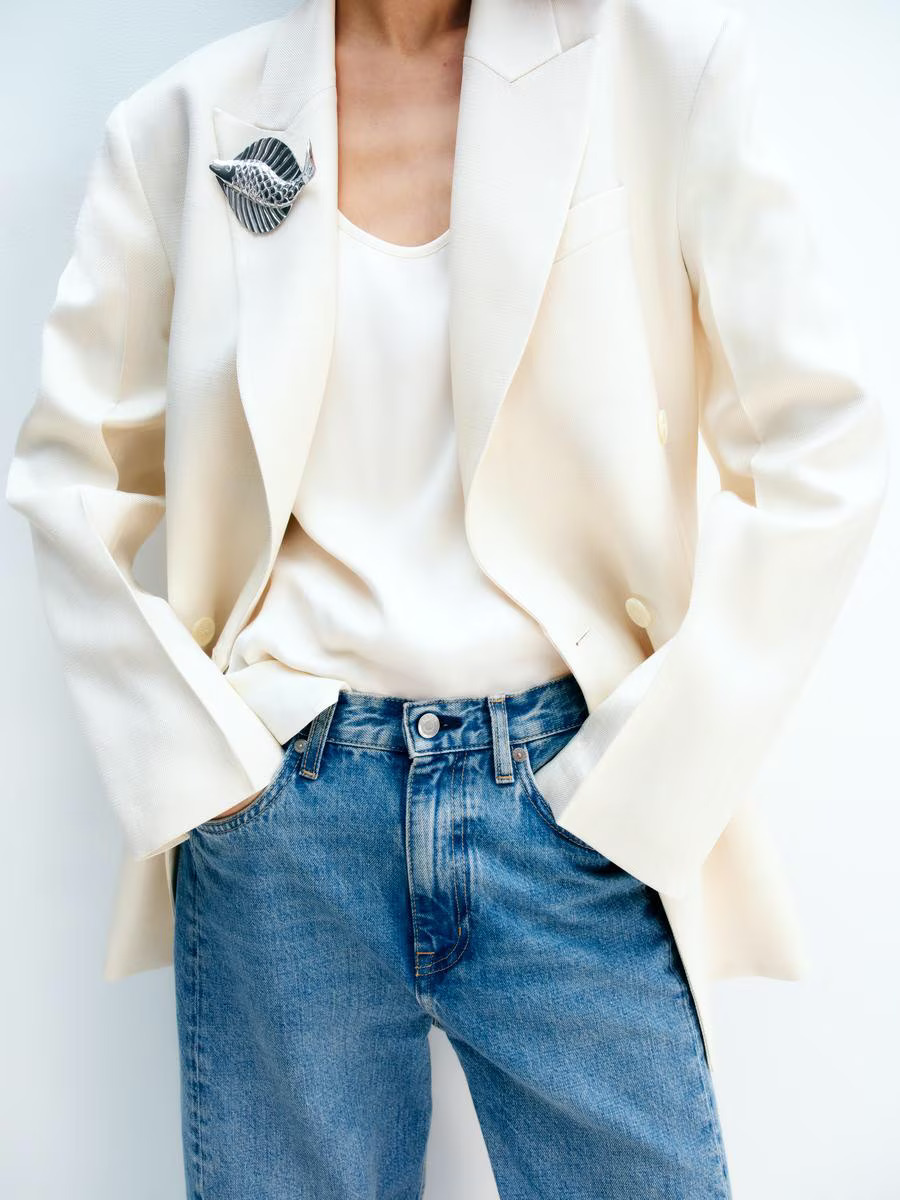 Arket double breasted blazer