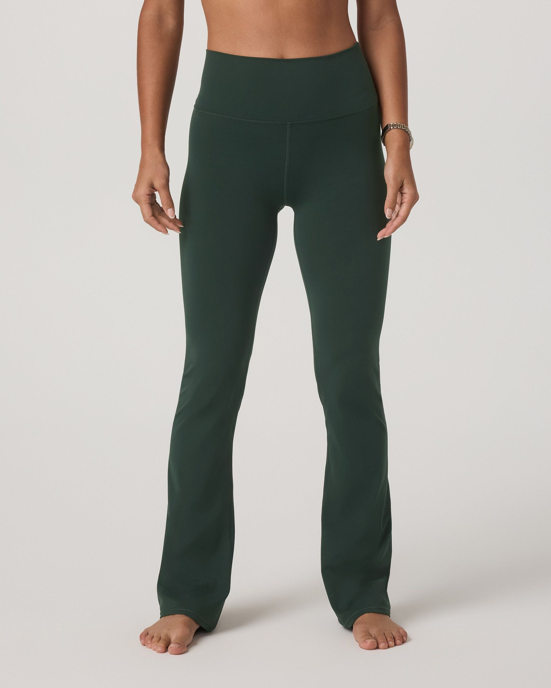 Vuori Allthefeels&trade; Slim Flare - Evergreen - Xxs