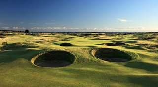 Carnoustie Golf Links pictured