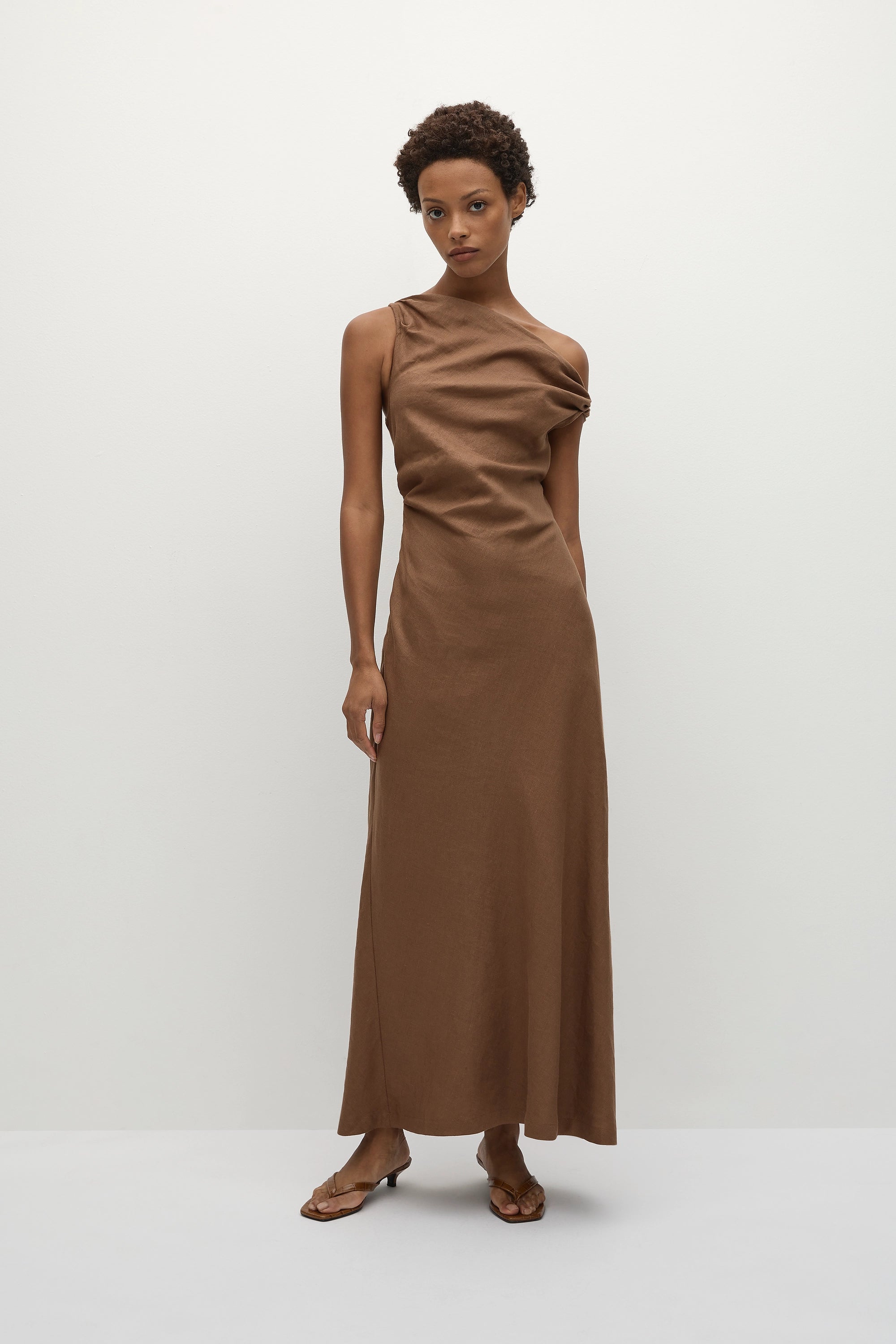 Suis Midi Dress Clay
