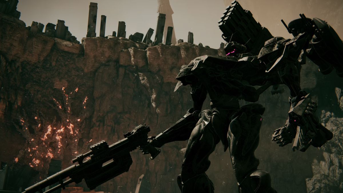 Armored Core VI second highest all-time peak From Software game on Steam