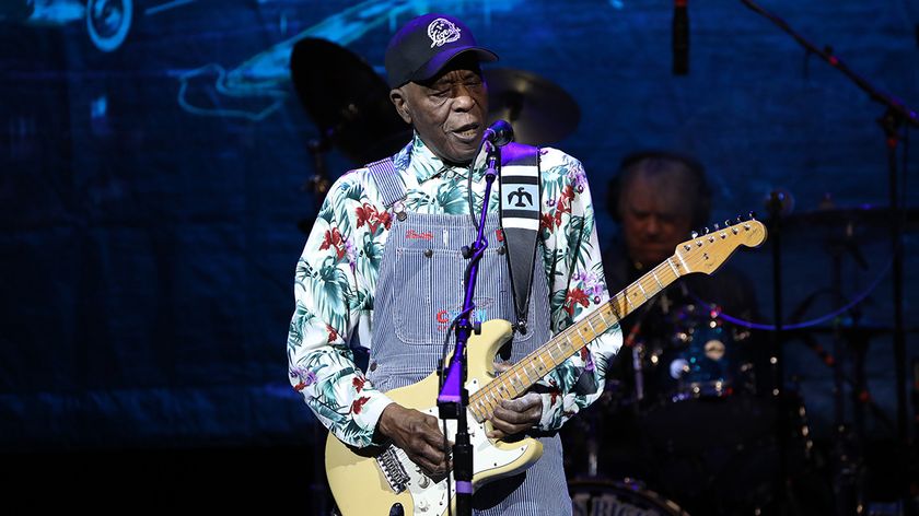 Buddy Guy performs at Massey Hall on April 19, 2024 in Toronto, Ontario