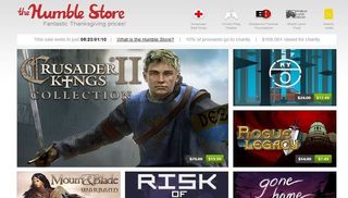 Humble Store Thanksgiving Sale