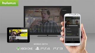 Hulu Plus remote game consoles