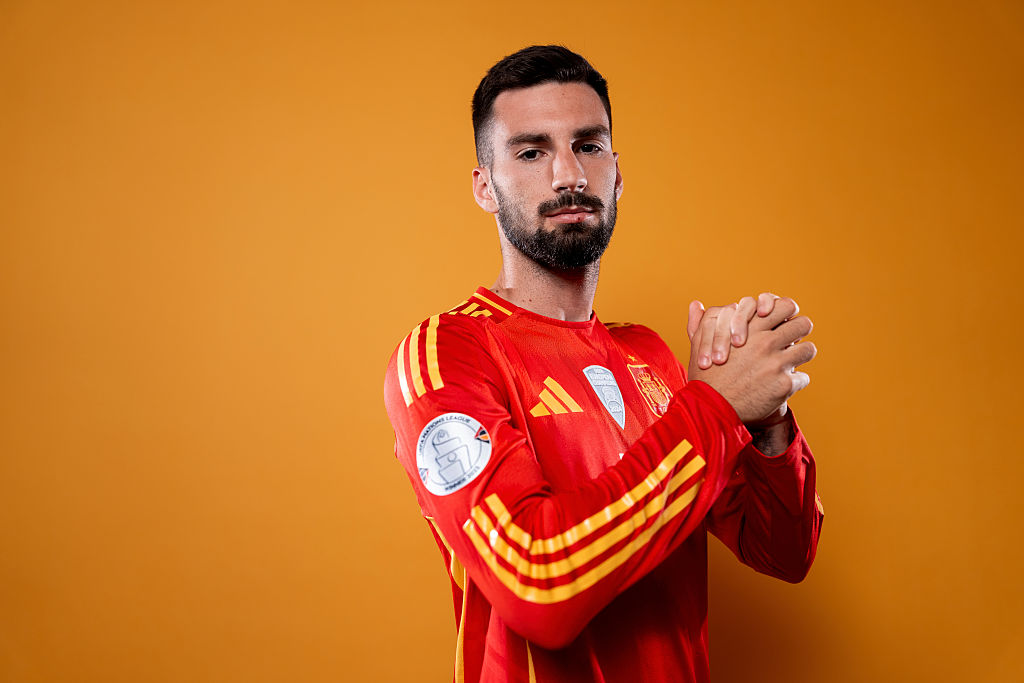 Alex Baena of Spain poses for a portrait ahead of the UEFA Nations League 2025 Finals on June 03, 2025 in Madrid, Spain.
