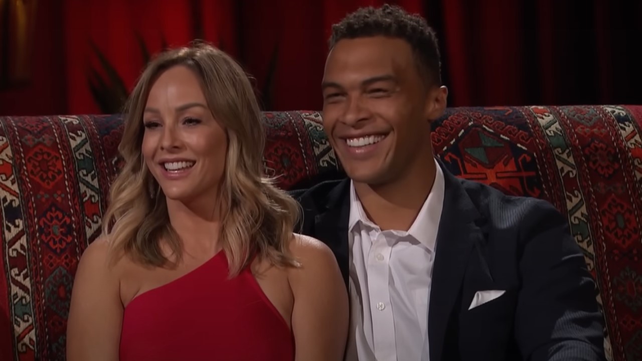 Clare Crawley and Dale Moss on The Bachelorette.