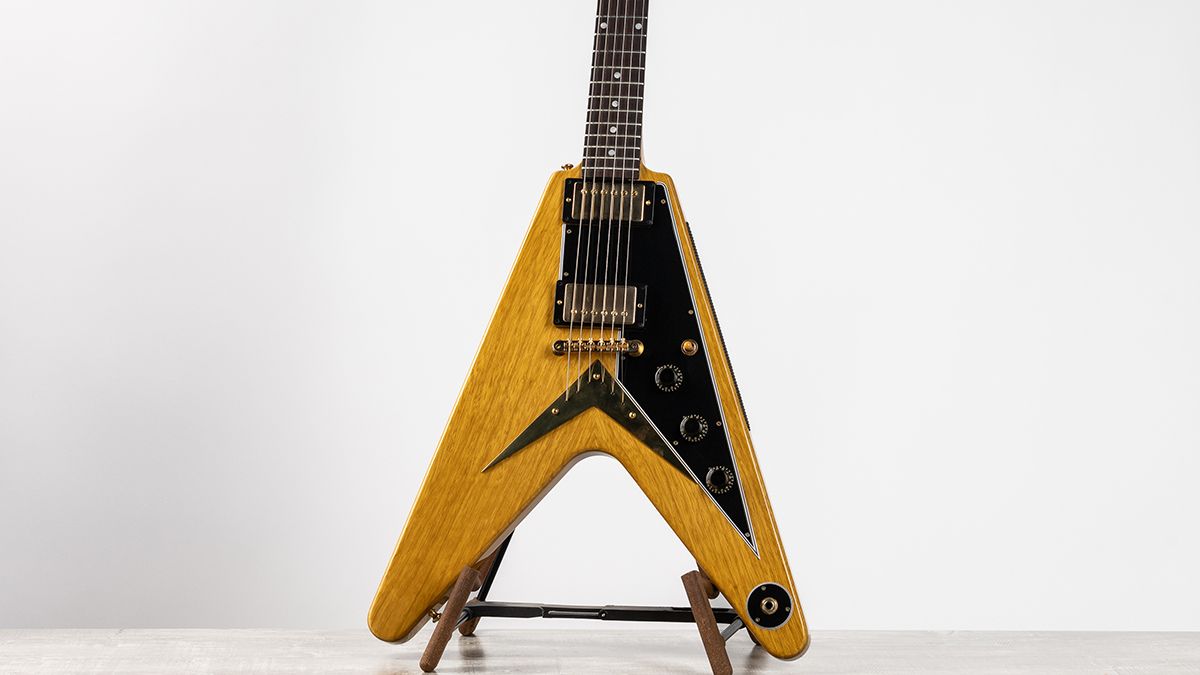 Gibson / Reverb UK Demo Shop Korina Flying V